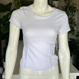 🔥Love Wish short sleeved T-shirt polyester spandex brand *NWT*